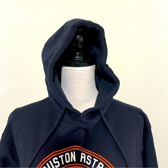 Stitches Genuine Merchandise MLB Small Navy Houston Astros Sweatshirt Hoodie EUC - Picture 4 of 9